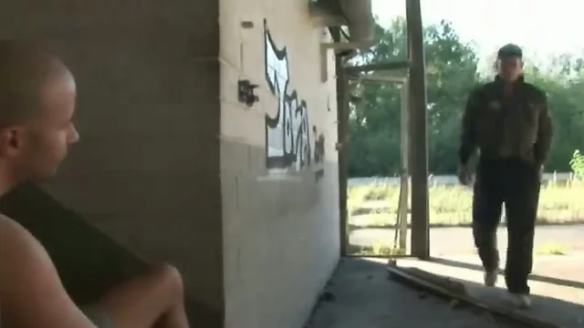 Abandoned building gay fuck