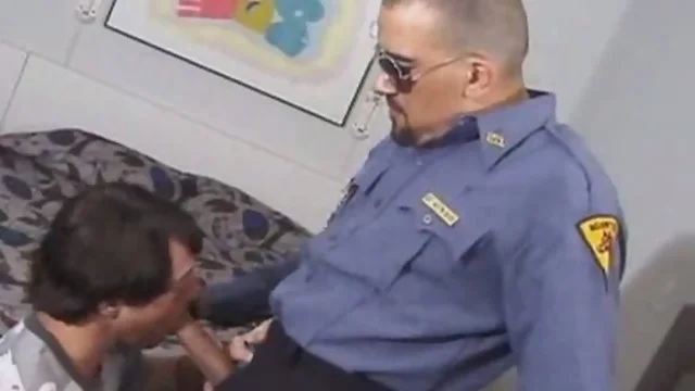 Cop fucks a dude hard