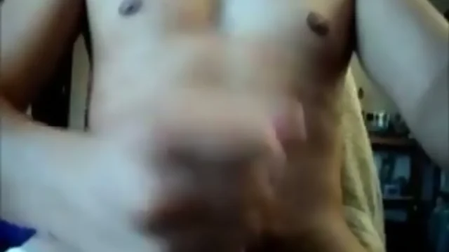 Quite a huge haired teenager penis stroked