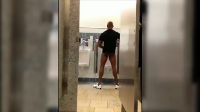 public JO in mall bathroom