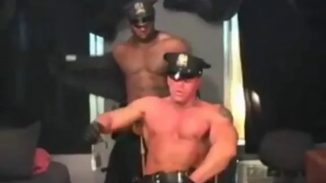 Hot Cop and Fetishist`s Wild Encounter: Cops and Fetish Unleashed!