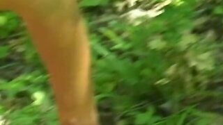 Hard bodied muscular studs fucking bum holes in the woods