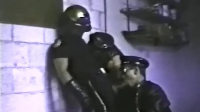 Unstoppable gay cops fuck fest