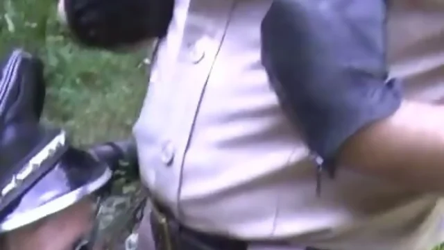 Uniform Daddies In Heat - Cop and Leather Man