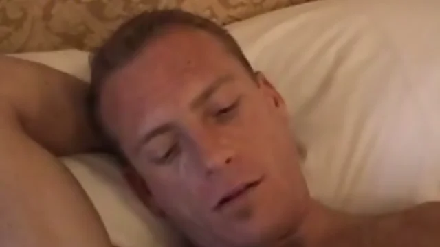 Hot Haired Men Slurping On Bed