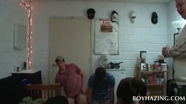 Teen students play sex games for fraternity