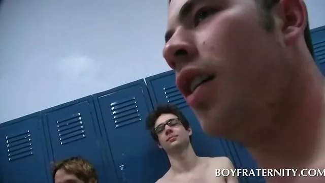 College orgy with fresh boy taking cock in ass