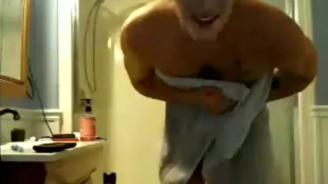 19 Year Old Stud Having A Shower