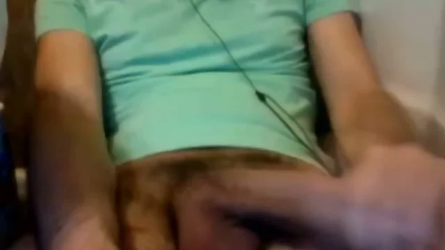 Cute Guy Playing With His Huge Cock