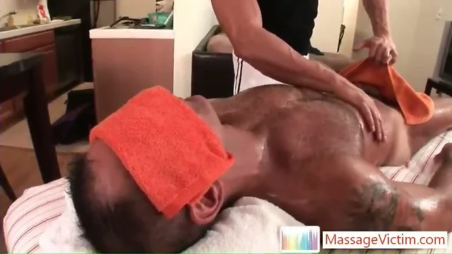 Hot guy gets gay massage