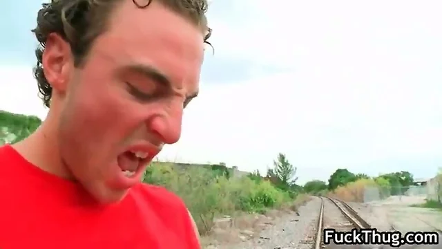 Fucking on the train tracks