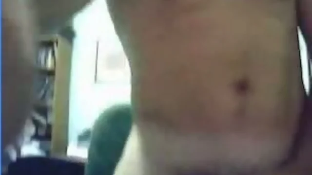 Webcam show has a cum shot