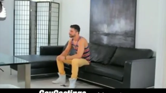 GayCastings Furry Spanish guy wants to be a porn star