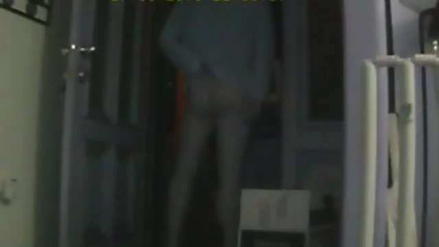 Flashing a Friend at my Front door.