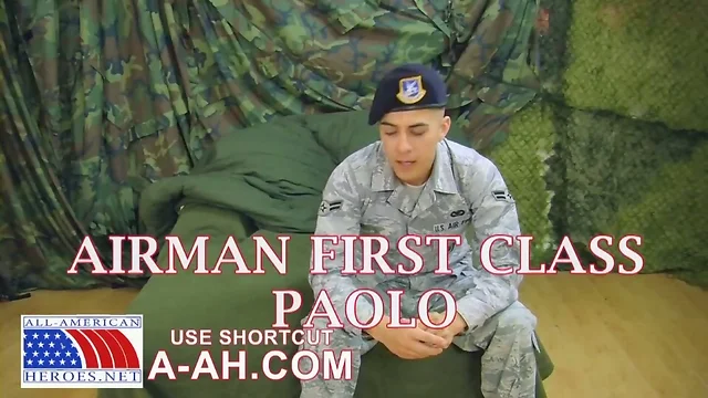 Sexy Latino Soldiers' Massive Cock