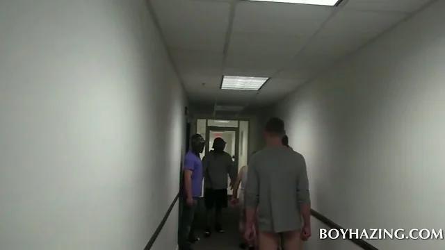 College boys rubbing each others dicks in frat ritual