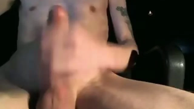 Webcam Man-Sized Penis Handjob