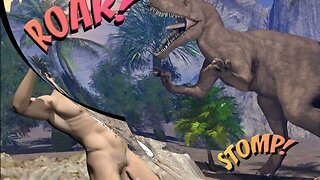 CRETACEOUS COCK 3D Gay Comic Story about Sex with Caveman!