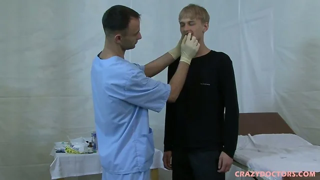 Young Twink Gets a Thorough Medical Exam: Heat Rising!