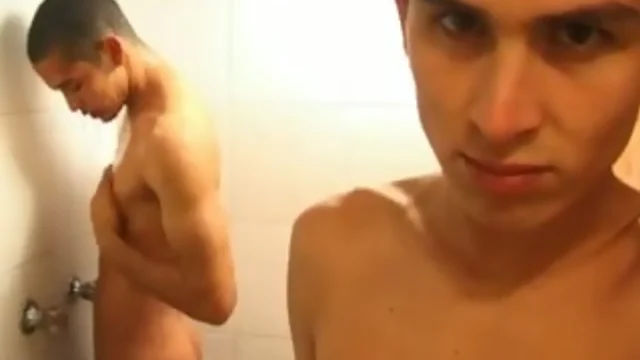 Thin teen gay from South America gets dicked