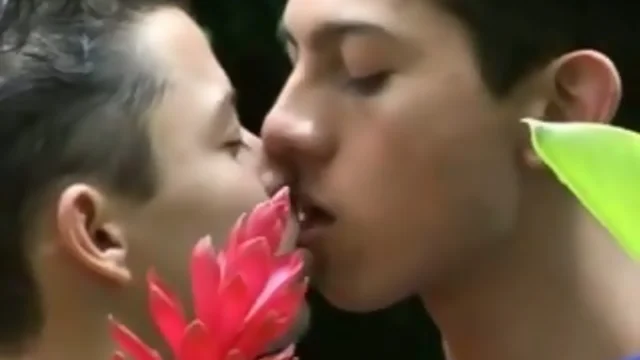 Shameless teenage gay latinos making out alfresco