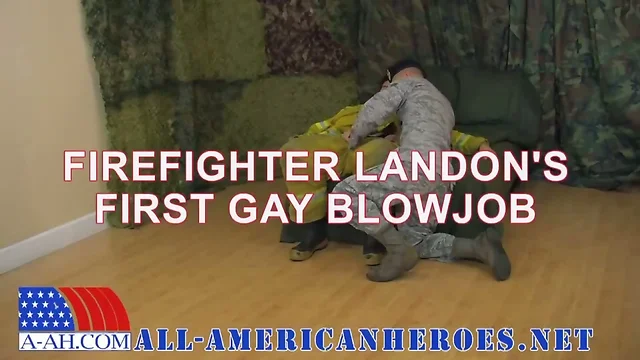 Landon`s First Gay Blowjob