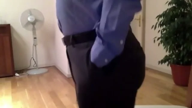 putting on the suit