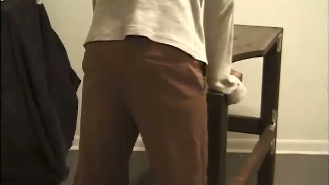 Spanking his sweet ass