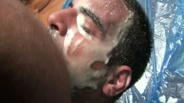 Big Cum On His Face After A Hard Fuck
