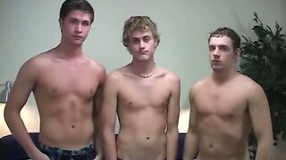 Boys strip and suck cock