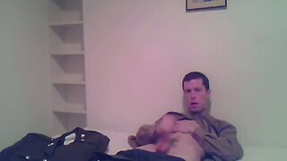 Military man homemade masturbation video