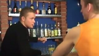 Two Gays Met At A Restaurant And Having Fun Sex
