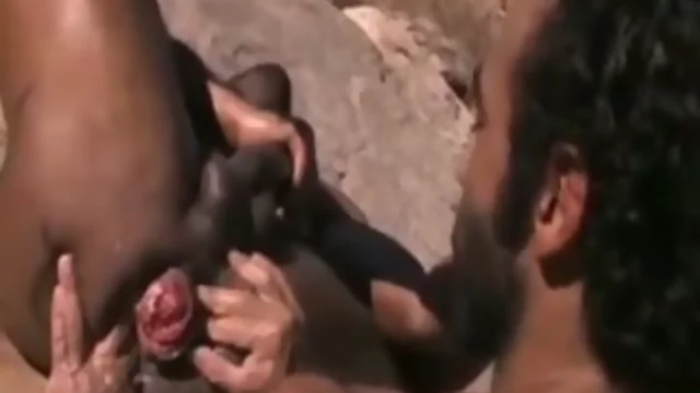 dark hole fisted in the desert
