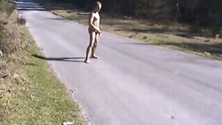 Public Nudity On Road