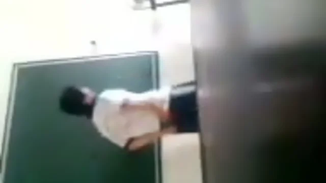 student spanking