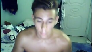 Super Sexy Gay Twink With Shagging Hot Backside On Like A Doggy On Cam