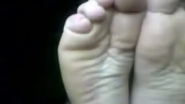 Straight guys feet on webcam #152