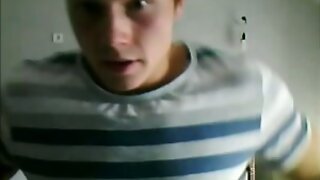 Attractive Fabulous German Teenager Shows His Penis And Backside
