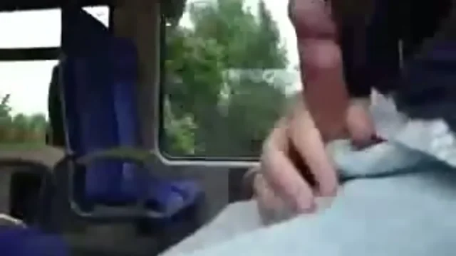 german teenager showing off his boner in the train