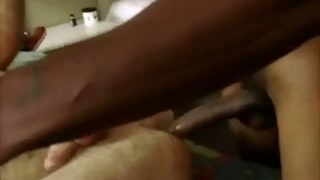 dude gets butt double penetration by considerable cocks