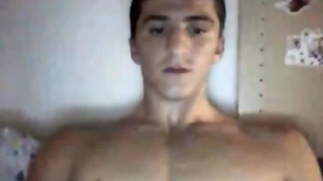 Super Hot Albanian Twink With Enormous Penis Bursts Up On Cam