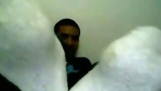 Straight guys feet on webcam #463