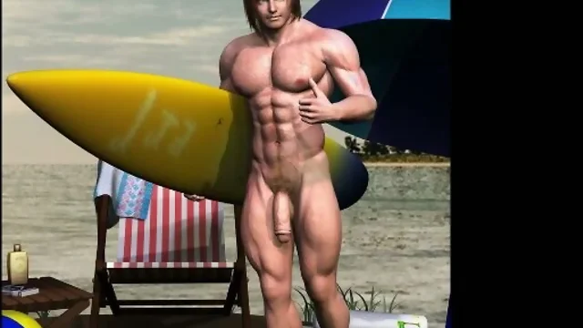 3D Fantasy Boys and Muscled Dudes!