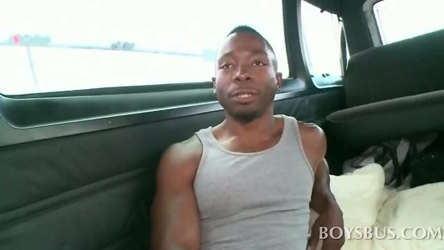 Black guy tricked into gay sex in the boys bus