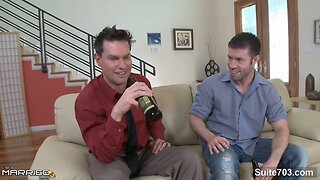 Married guy suck and ride anally a gays dick