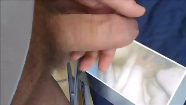Paying Tribute to Her Pussy: Rubbing My Dick Against a Close Up