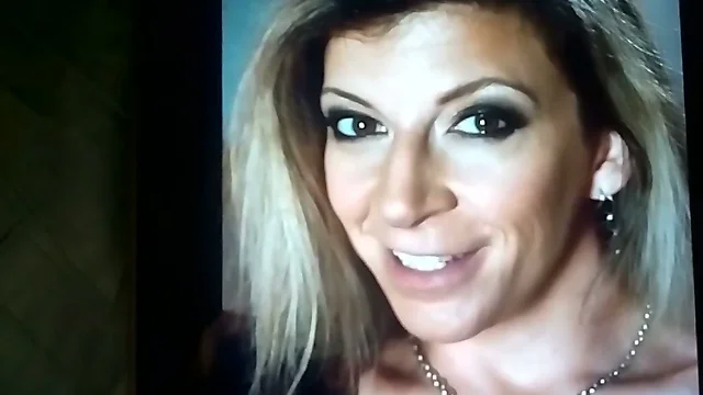 Hot Cum Tribute on this Sexy Hot Spicy Creamy Blonde MILF