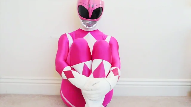 Pink Ranger Masturbates, Again!