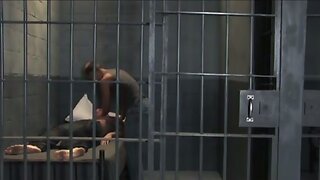 Bobby and Luke fuck in cage