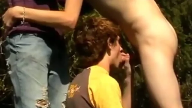 Sunny Day Delight: Outdoor Sex with Two Hot Guys
